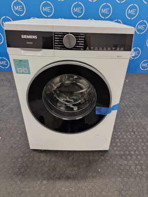 Siemens WG56G2Z4GB iQ500 Washing Machine, 10kg, 1600 Spin, White, A Rated - Damaged Item Image