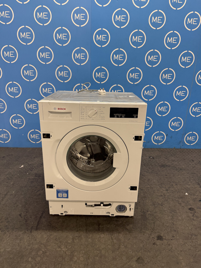 Bosch WIW28302GB Series 6 Integrated Washing Machine, 8kg, 1400 Spin, White, C Rated - Damaged Item Image