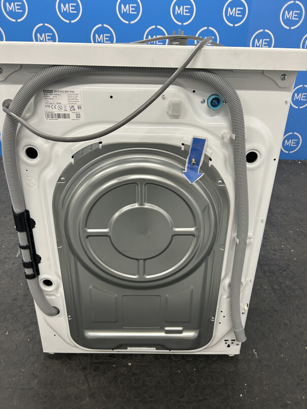 Samsung WW11DG6B25LEU1 Series 6 AI Energy Washing Machine, 11kg, 1400 Spin, White, A Rated - Damaged Item Image