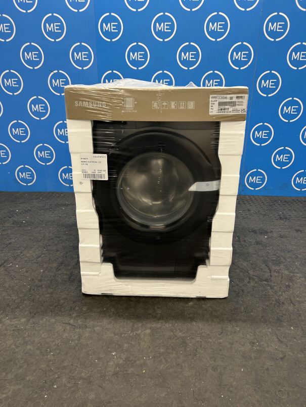 Samsung WW90CGC04DAB Series 5 Washing Machine with Ecobubble� and SmartThings AI Energy Mode, 9kg, 1400 Spin, Black, A Rated - Damaged Item Image