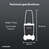 Nutribullet NB-201 McLaren Mastercard F1 Team 900 Series 6-Piece Magic Bullet Blender