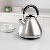 Morphy Richards 100130 Venture Retro Pyramid Kettle, Stainless Steel