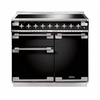 Rangemaster ELS100EIGB 100cm Induction Range Cooker Elise Gloss Black / Brushed Nickel, A Rated