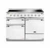 Rangemaster ELS110EIWH 110cm Induction Range Cooker Elise White / Brushed Nickel, A Rated