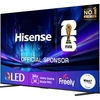 Hisense 100E78QTUK PRO 100" QLED Smart Television, 4K Ultra HD, Black, E Rated