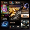 Hisense 100U7QTUK 100" ULED Mini LED Smart Television, 4K Ultra HD, Black, F Rated