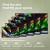 Hisense 100UR8STUK 100" RGB MiniLED Smart Television, 4K Ultra HD, Black, B Rated