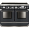 Falcon 1092 Continental Slate Brushed Chrome 110cm Induction Range Cooker, Grey, A Rated