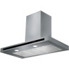 Rangemaster HLTHDS90SS 90cm Chimney Cooker Hood Hi Lite Flat Stainless Steel, B Rated