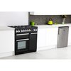 Rangemaster NEX90DFFBL/C 90cm Dual Fuel Range Cooker Nexus Black / Chrome, A Rated