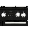 Rangemaster NEX90DFFBL/C 90cm Dual Fuel Range Cooker Nexus Black / Chrome, A Rated