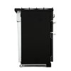 Rangemaster NEX90DFFBL/C 90cm Dual Fuel Range Cooker Nexus Black / Chrome, A Rated