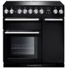 Rangemaster NEX90EIBL/C 90cm Induction Range Cooker Nexus Black / Chrome, A Rated