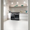 Rangemaster NEX110DFFBL/C 110cm Dual Fuel Range Cooker Nexus Black / Chrome, A Rated