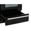 Rangemaster NEX110DFFBL/C 110cm Dual Fuel Range Cooker Nexus Black / Chrome, A Rated