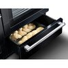 Rangemaster NEX110DFFBL/C 110cm Dual Fuel Range Cooker Nexus Black / Chrome, A Rated