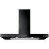 Rangemaster UNBHDS110BL 110cm Chimney Cooker Hood Flat Black, B Rated