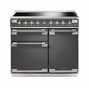 Rangemaster ELS100EISL 100cm Induction Range Cooker Elise Slate / Brushed Nickel, A Rated