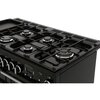 Rangemaster PDL110DFFSL/C 110cm Dual Fuel Range Cooker Professional Deluxe Slate / Chrome, A Rated