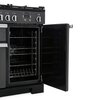 Rangemaster PDL100DFFSL/C 100cm Dual Fuel Range Cooker Professional Deluxe Slate / Chrome, A Rated