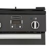 Rangemaster PDL100DFFSL/C 100cm Dual Fuel Range Cooker Professional Deluxe Slate / Chrome, A Rated