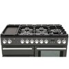 Rangemaster NEX110DFFSL/C 110cm Dual Fuel Range Cooker Nexus Slate / Chrome, A Rated