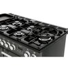 Rangemaster NEX110DFFSL/C 110cm Dual Fuel Range Cooker Nexus Slate / Chrome, A Rated