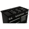 Rangemaster NEX110DFFWH/C 110cm Dual Fuel Range Cooker Nexus White / Chrome, A Rated