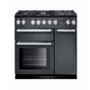 Rangemaster NEX90DFFSL/C 90cm Dual Fuel Range Cooker Nexus Slate / Chrome, A Rated