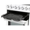 Rangemaster NEX90DFFWH/C 90cm Dual Fuel Range Cooker Nexus White / Chrome, A Rated