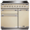 Rangemaster ELS90EICR 90cm Induction Range Cooker Elise Cream / Brushed Nickel, A Rated