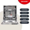 Sharp QW-NI1EI45DX Fully Integrated Dishwasher