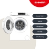 Sharp ES-NFA014BWNA-EN Washing Machine, 10kg, 1400 Spin, White, A Rated