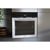 Miele ContourLine H7364BP CleanSteel Built-In Electric Single Oven with Pyrolytic Cleaning, Stainless Steel, A+ Rated