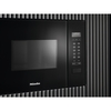 Miele ContourLine M2234SC Obsidian Black Built-In Microwave with Grill
