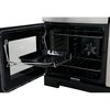 Rangemaster KCH100NGFBL/C 100cm Gas Range Cooker Kitchener Black / Chrome, A+ Rated