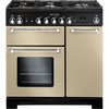 Rangemaster KCH90NGFCR/C 90cm Gas Range Cooker Kitchener Cream / Chrome, A+ Rated