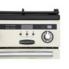 Rangemaster EDL90DFFIV/C 90cm Dual Fuel Range Cooker Encore Deluxe Ivory / Chrome, A Rated