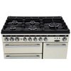 Rangemaster EDL90DFFIV/C 90cm Dual Fuel Range Cooker Encore Deluxe Ivory / Chrome, A Rated