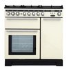 Rangemaster EDL90DFFIV/C 90cm Dual Fuel Range Cooker Encore Deluxe Ivory / Chrome, A Rated