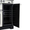 Rangemaster EDL90DFFIV/C 90cm Dual Fuel Range Cooker Encore Deluxe Ivory / Chrome, A Rated