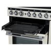 Rangemaster EDL90DFFIV/C 90cm Dual Fuel Range Cooker Encore Deluxe Ivory / Chrome, A Rated