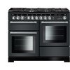 Rangemaster EDL110DFFSL/C 110cm Dual Fuel Range Cooker Encore Deluxe Slate / Chrome, A Rated