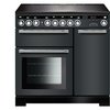 Rangemaster EDL90EISL/C 90cm Induction Range Cooker Encore Deluxe Slate / Chrome, A Rated