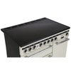 Rangemaster EDL90EIIV/C 90cm Induction Range Cooker Encore Deluxe Ivory / Chrome, A Rated