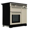 Rangemaster EDL90EIIV/C 90cm Induction Range Cooker Encore Deluxe Ivory / Chrome, A Rated