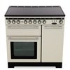 Rangemaster EDL90EIIV/C 90cm Induction Range Cooker Encore Deluxe Ivory / Chrome, A Rated