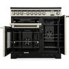 Rangemaster EDL90EISS/C 90cm Induction Range Cooker Encore Deluxe Stainless Steel / Chrome, A Rated