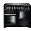 Rangemaster EDL110EIBL/C 110cm Induction Range Cooker Encore Deluxe Black / Chrome, A Rated