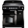 Rangemaster CLA90ECBL/C 90cm Ceramic Range Cooker Classic Black / Chrome, A Rated